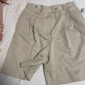 Lacoste golf shorts, Size 8